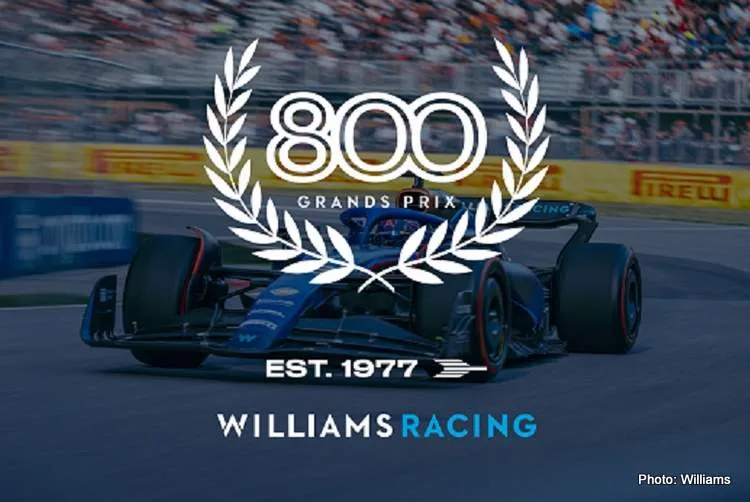 williams fw45 800th 2023