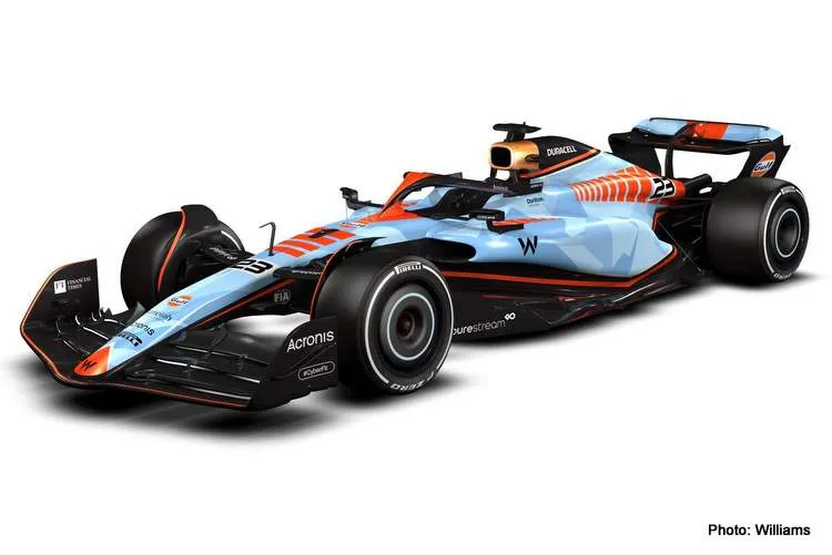 williams fw45 fan livery 2023