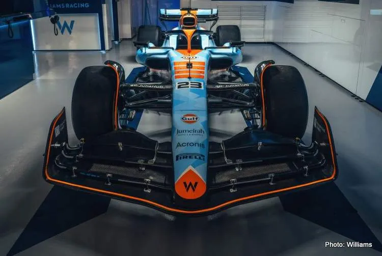 williams gulf livery 2023