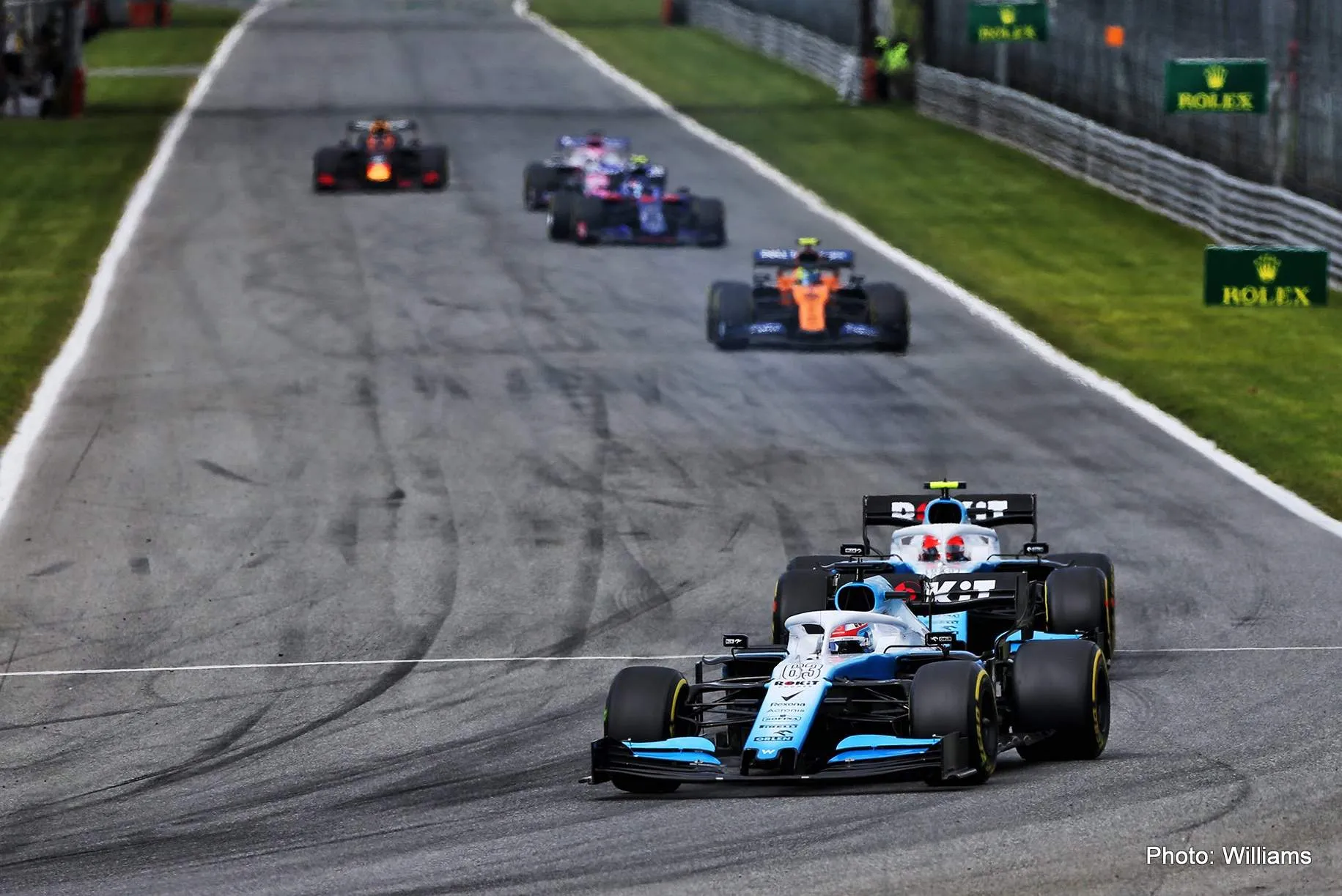 williams kubica russell