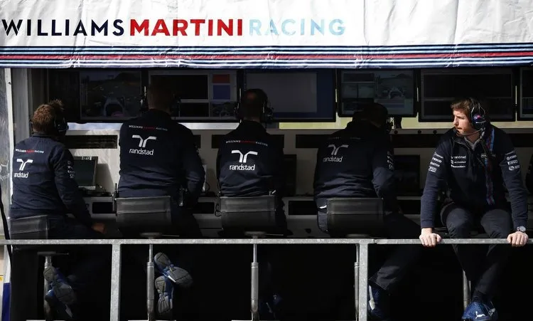 williams pitwall 2014