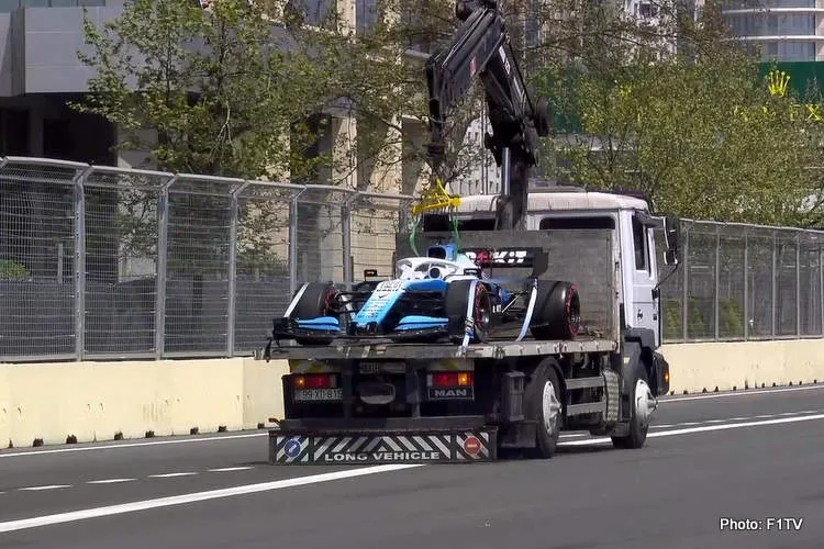 williams russell crash