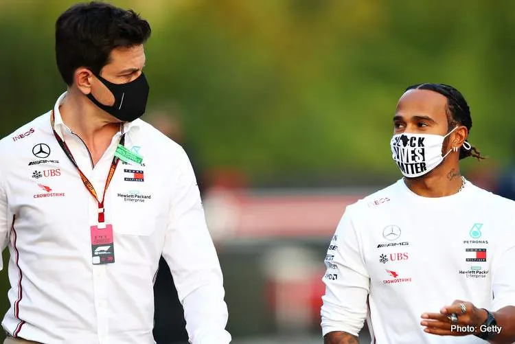 wolff hamilton paddock 2022