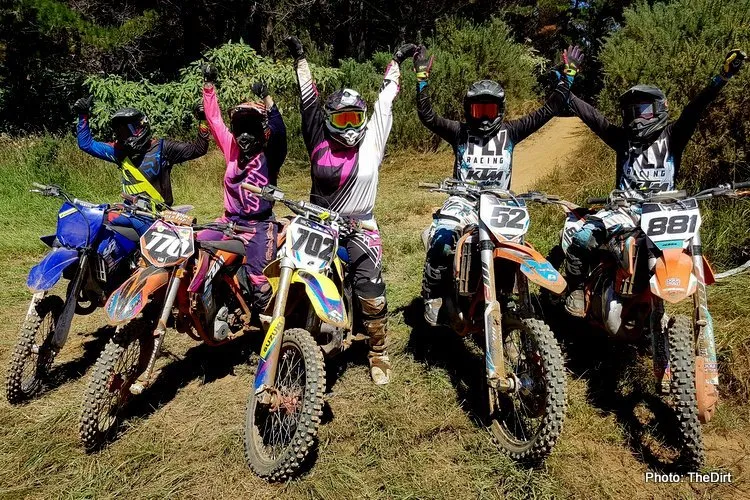 women dirt bike riders