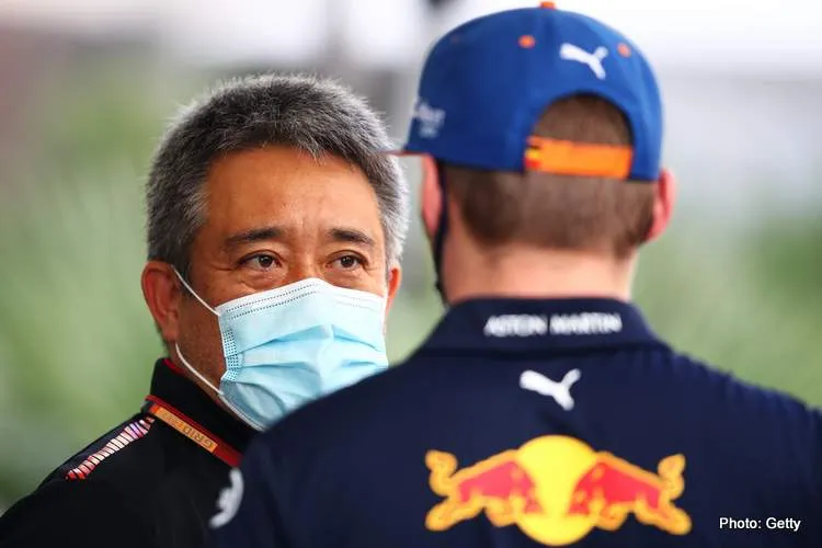yamamoto max verstappen red bull honda f1