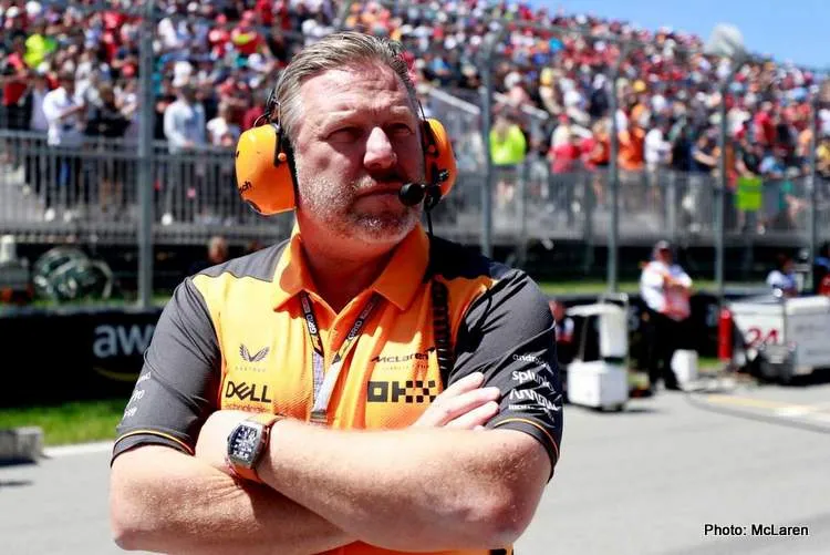zak brown ceo mclaren racing