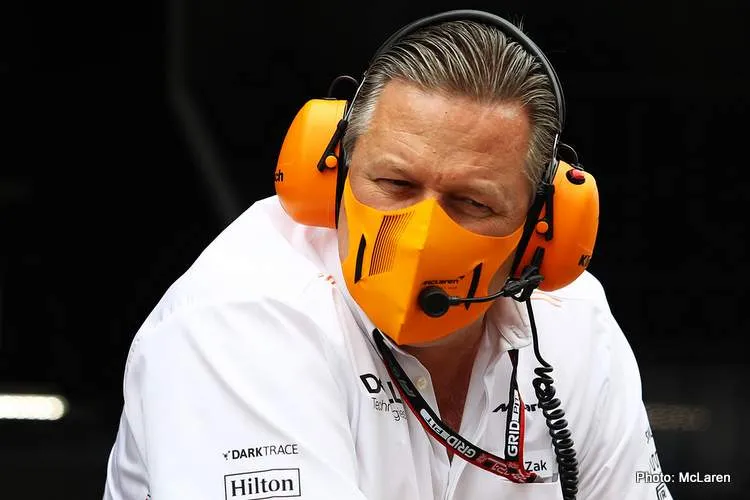 zak brown covid 19