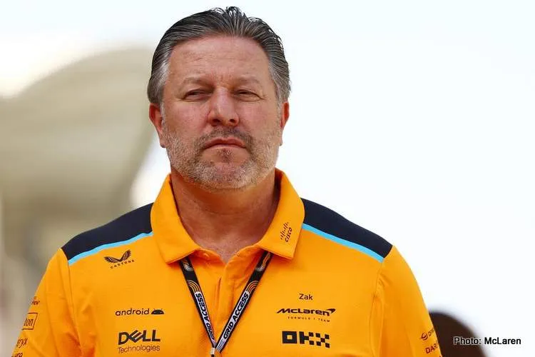 zak brown f1 mclaren