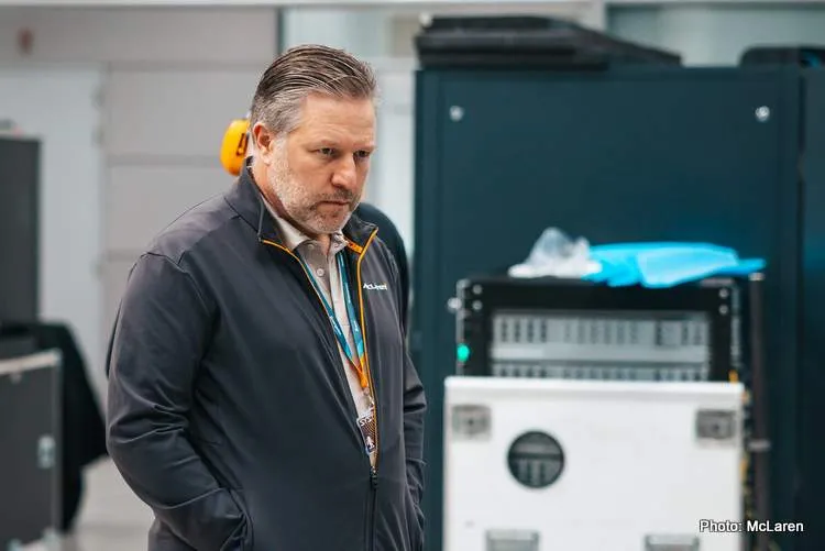 zak brown mclaren f1 3