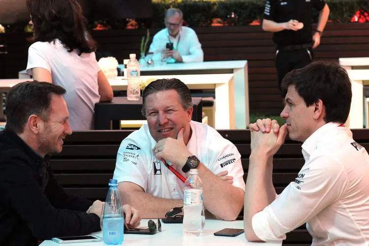 zak brown toto wolff christian horner