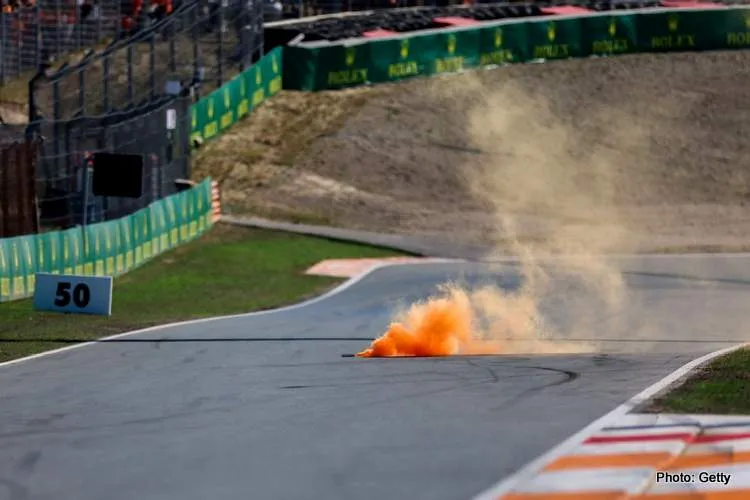 zandvoort flare is bad verstappen