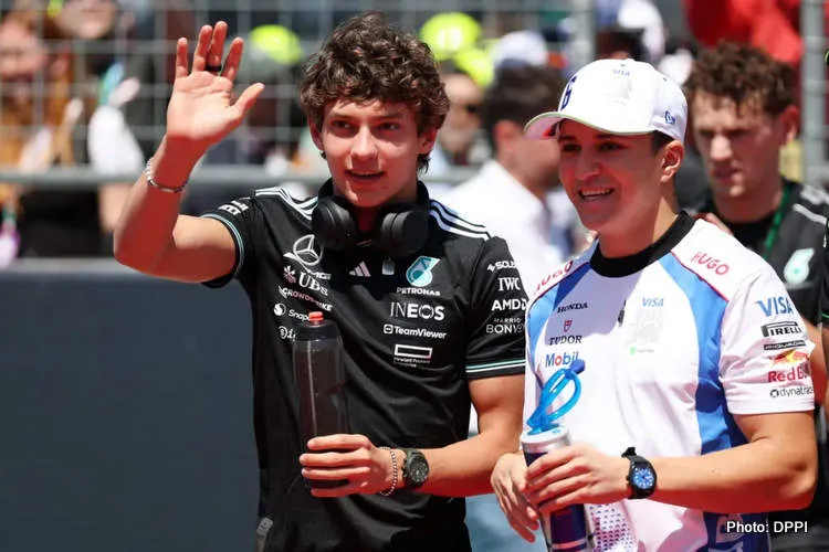 isack hadjar and kimi antonelli