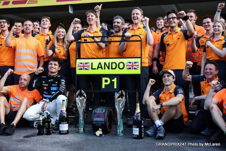 mclaren team sao paulo 2025