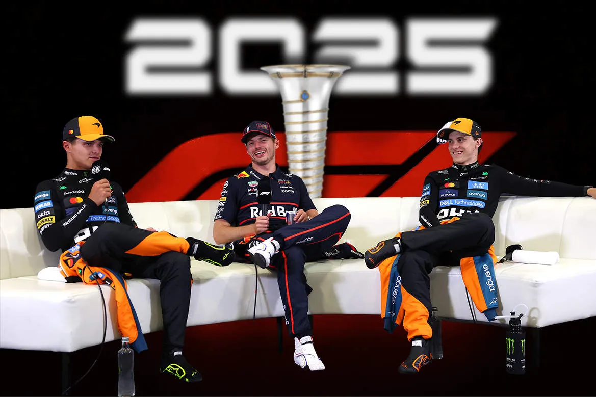 norris piastri f1 mclaren world champion mclaren las vegas verstappen