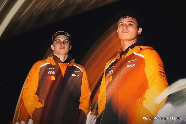 piastri norris mclaren 1