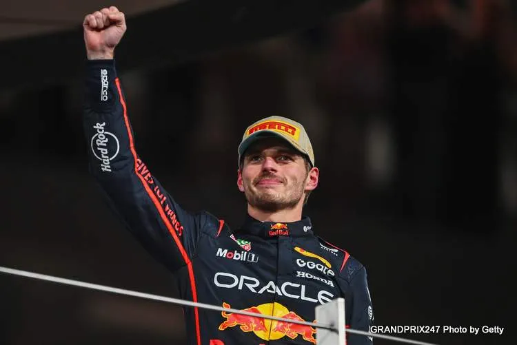 verstappen abu dhabi 2 2025