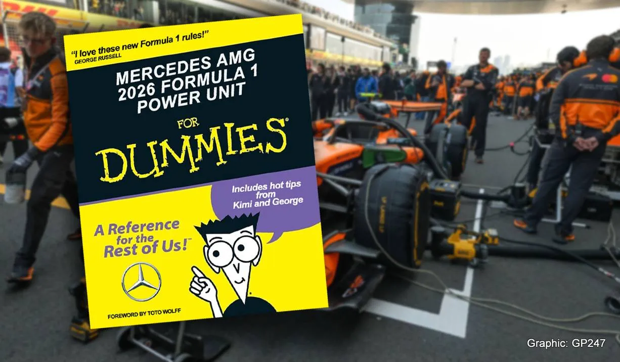 mclaren grid dummies mercedes power unit manual