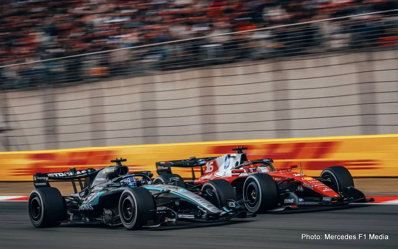 mercedes ferrari china not f1