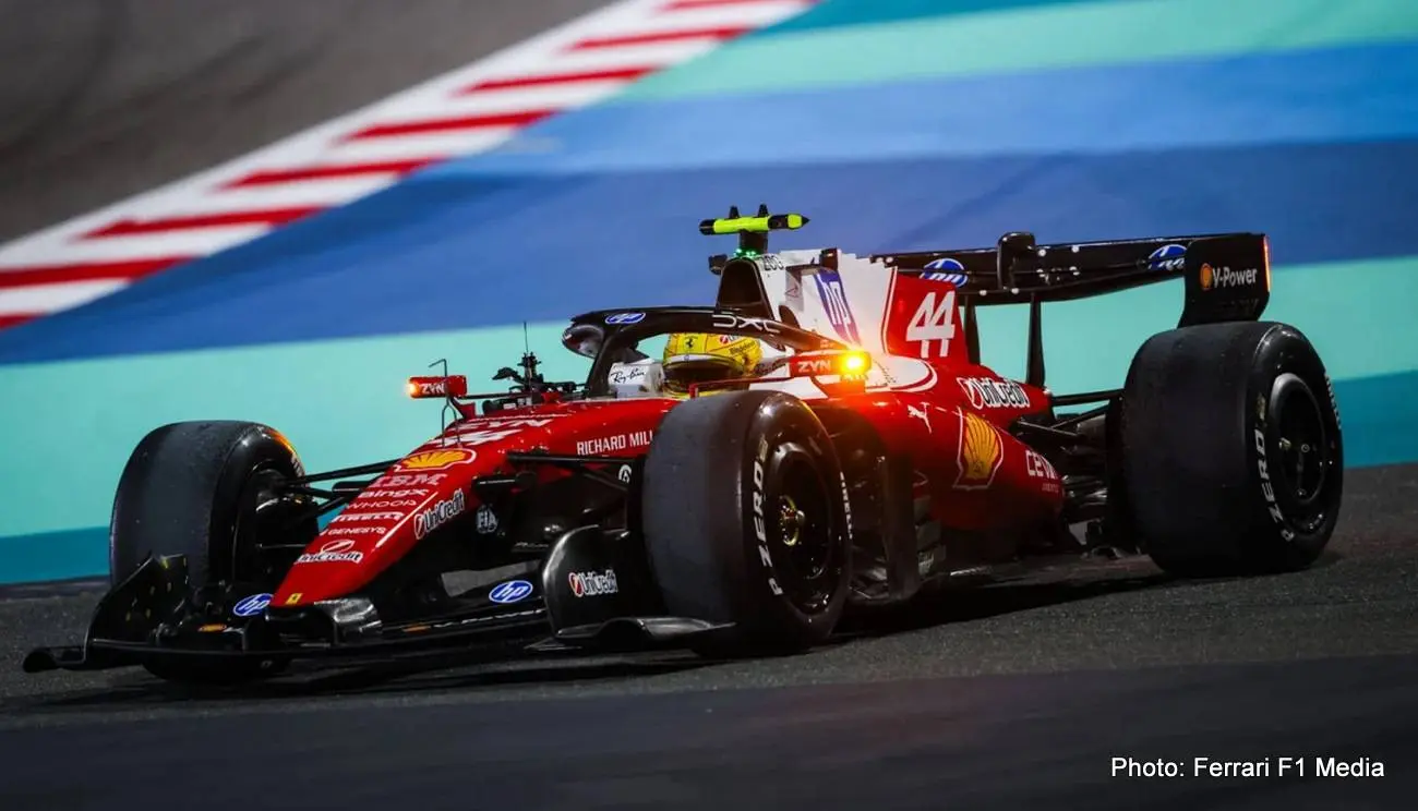 hamilton ferrari battery