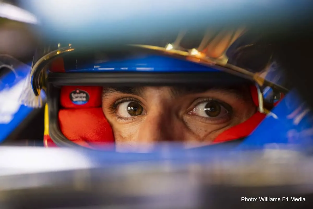 Sainz-Williams-Testing-2026