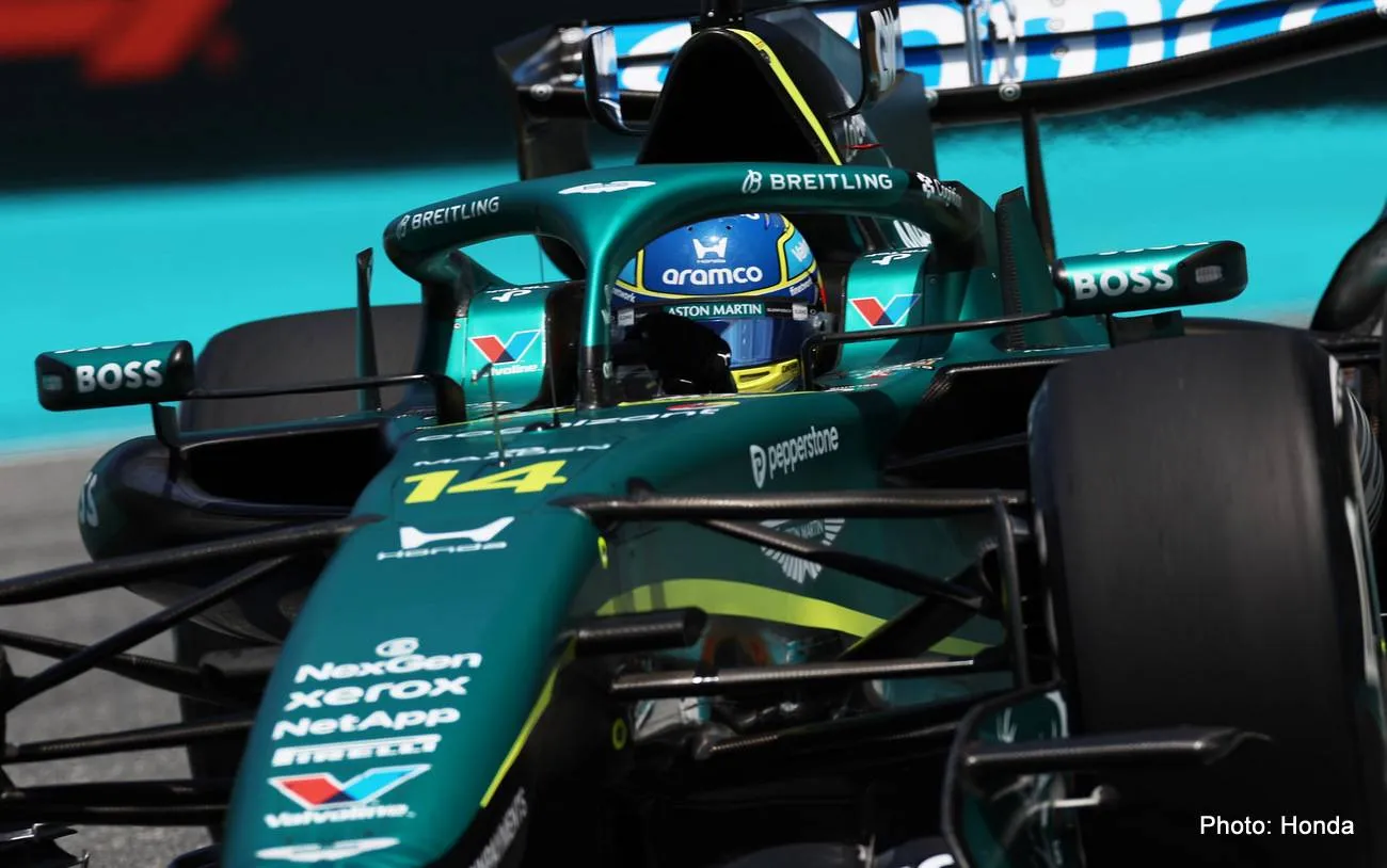 Fernando Alonso, Miami Grand Prix, Friday (4)