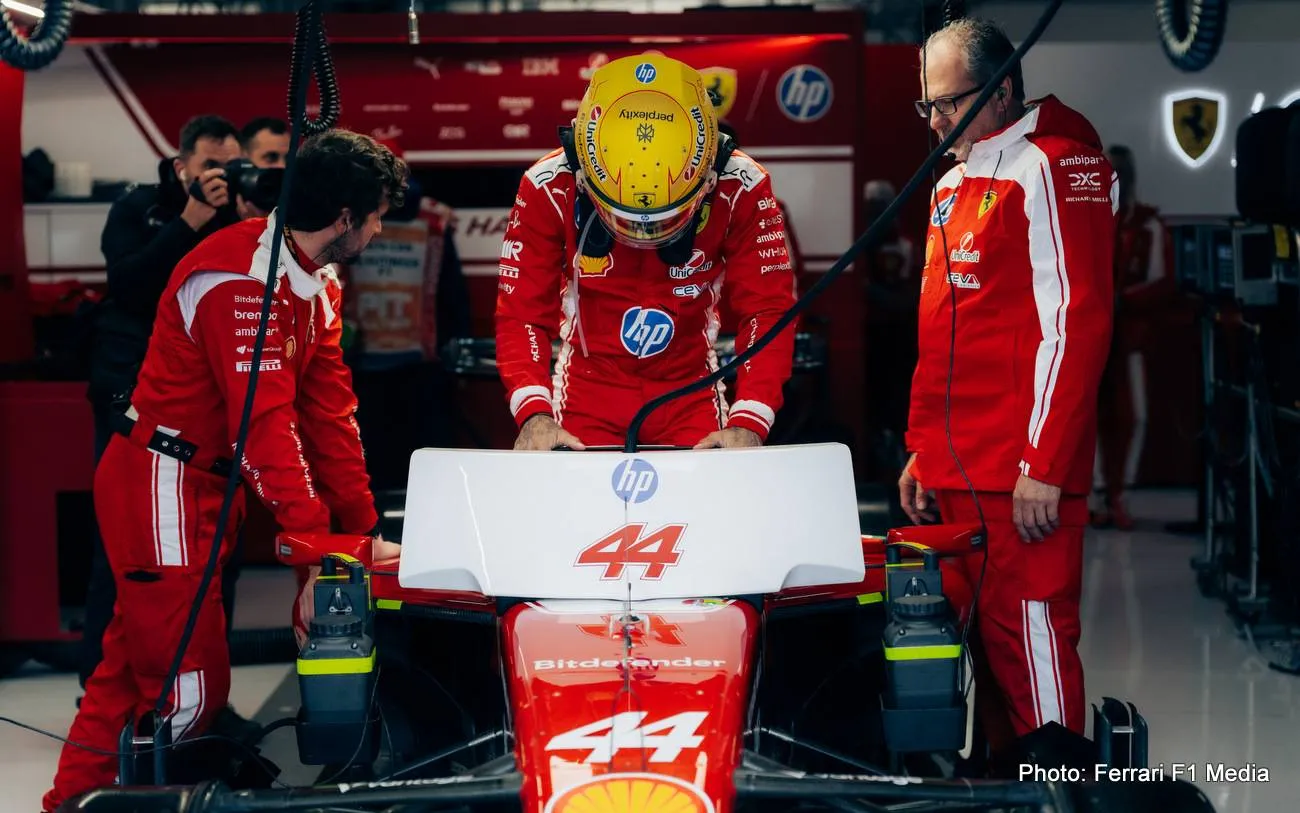 Lewis Hamilton ferrari monaco
