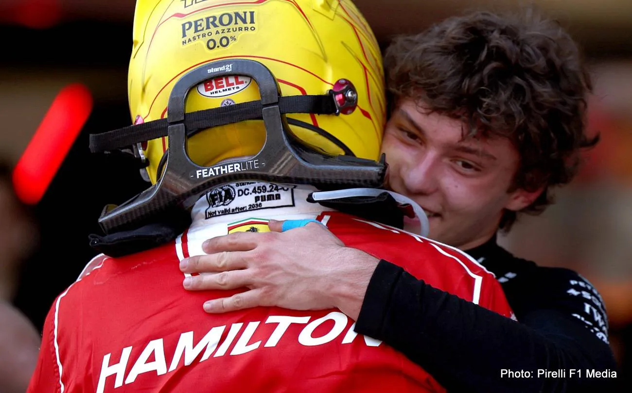 antonelli hamilton f1