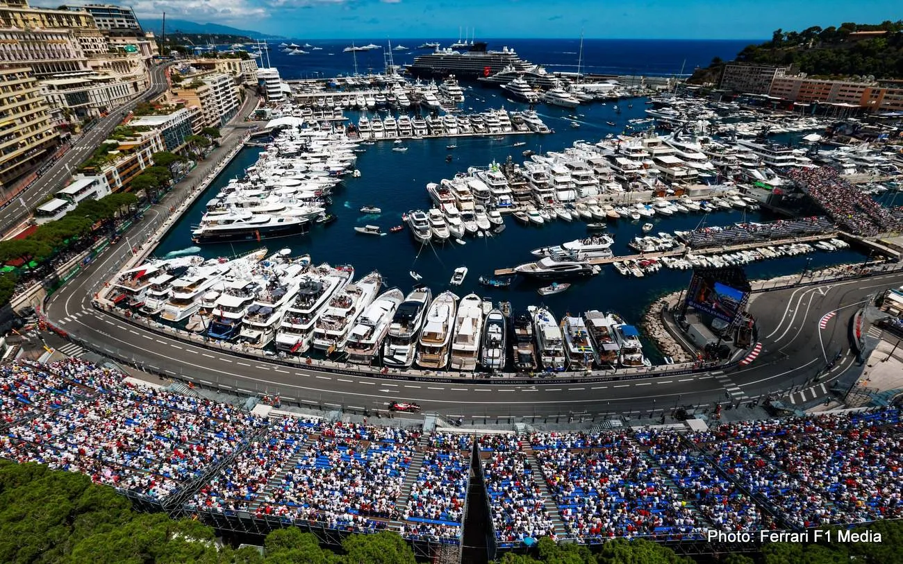 monaco fp2 ferrari hamilton