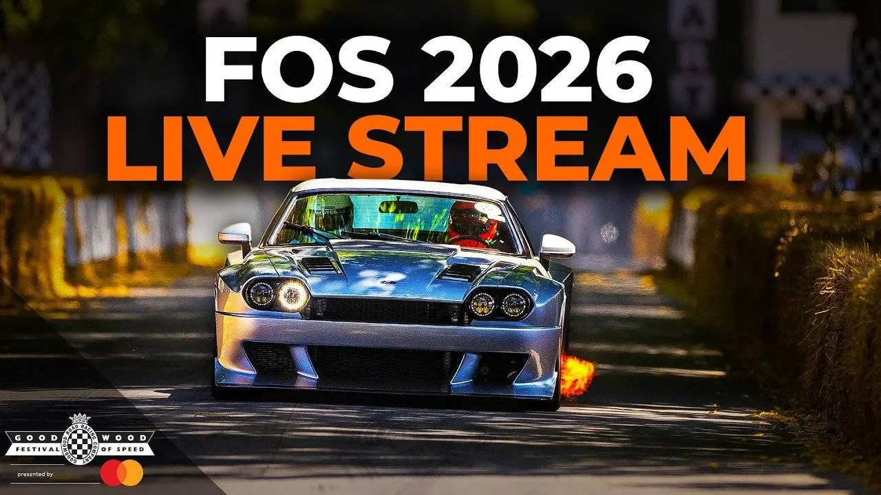 Goodwood FOS Live stream graphic