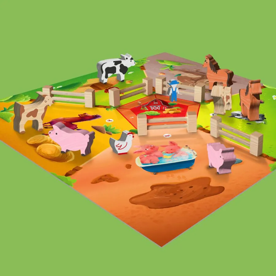 bende op de boerderij materiaal