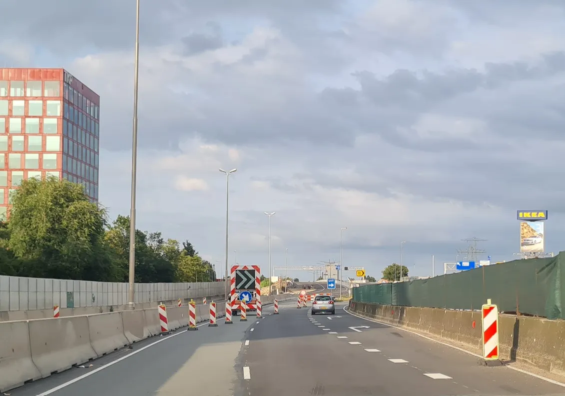 julianaplein richting hoogezand