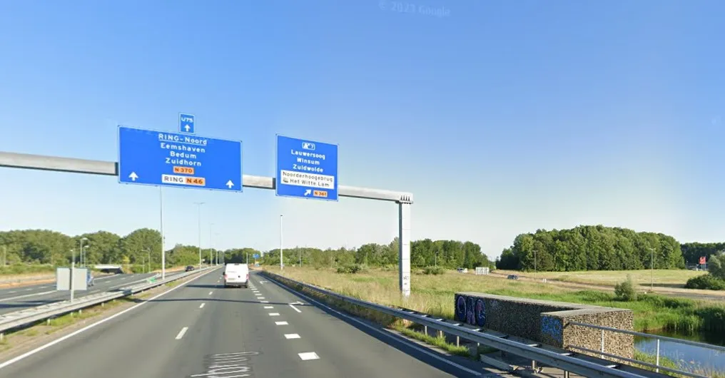 knooppunt boterdiep n46 ringweg noord