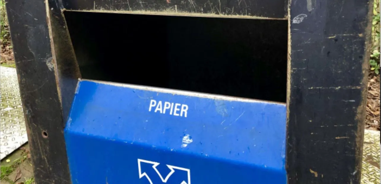papier container