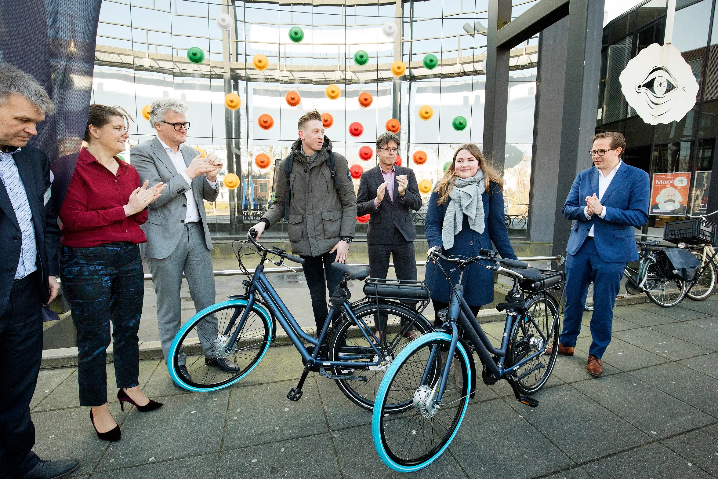 20180315 jvk uitreiking e bikes