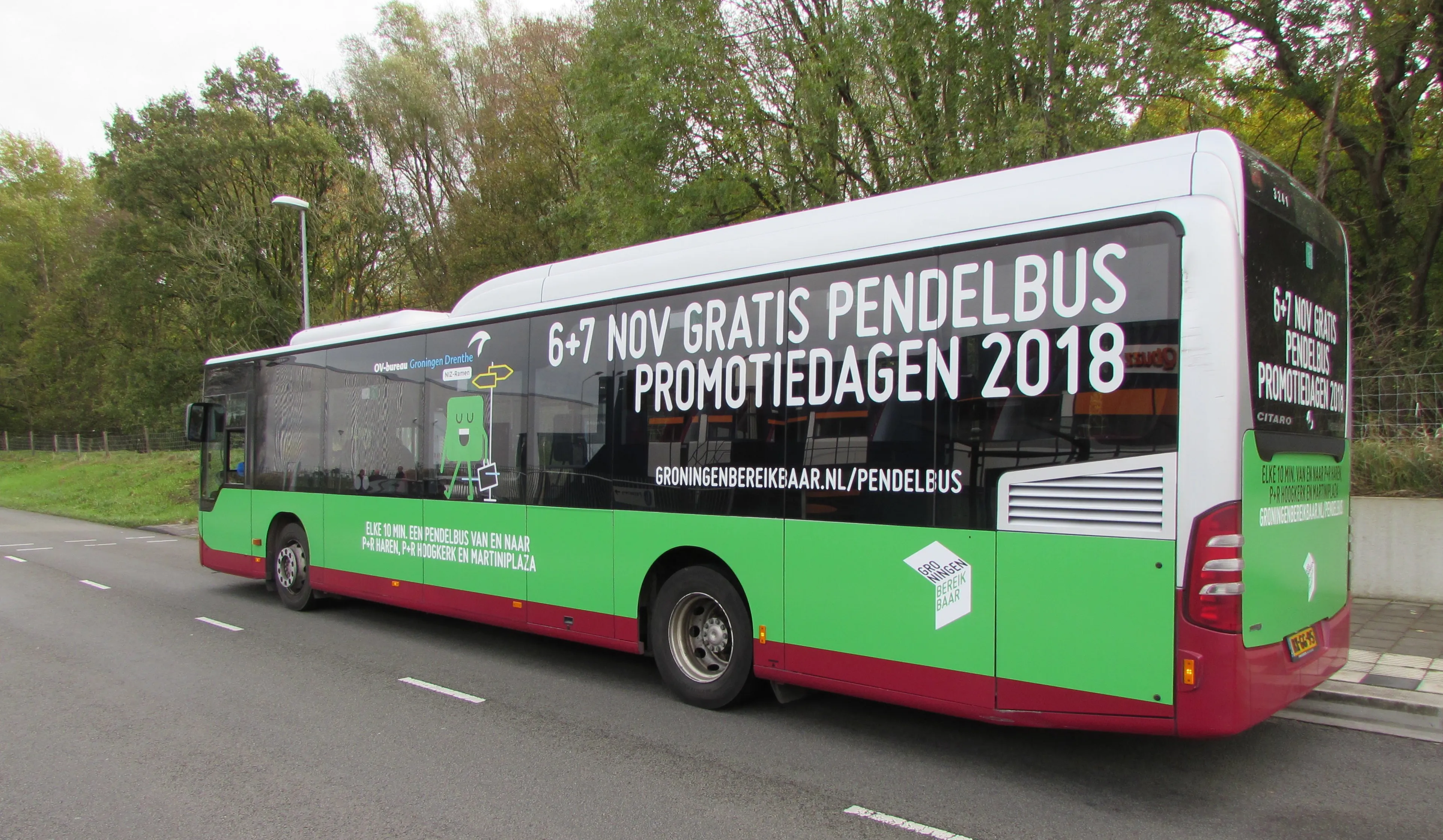 20181101 persbericht gratis pendelbus naar promotiedagen op 6 en 7 november 2 e1541424479732