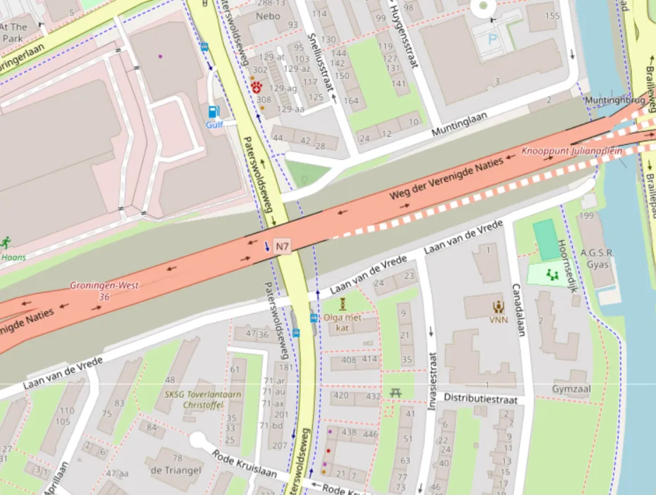 20240528 paterswoldseweg v2 165105 openstreetmaps aanpak ring zuid