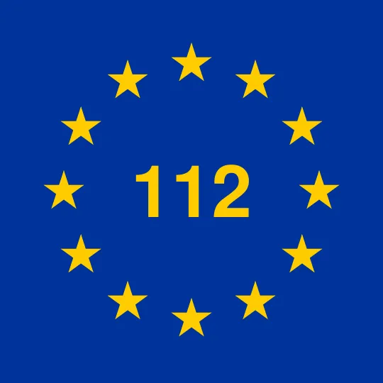 540px logo notruf 112 europaweitsvg