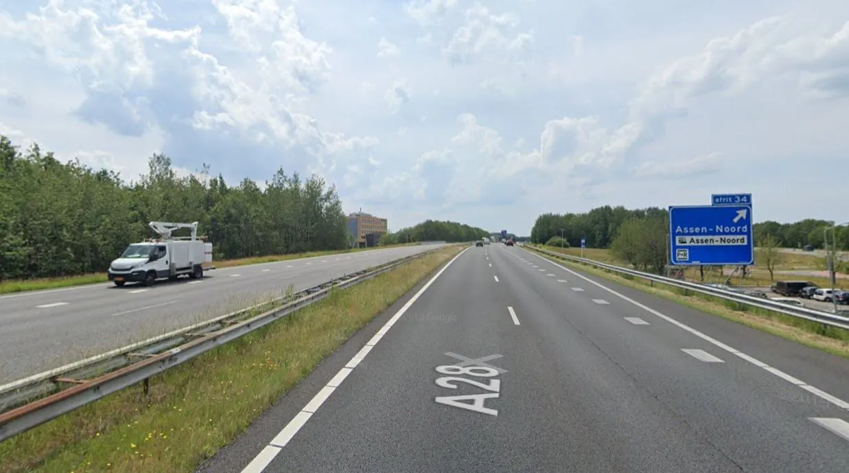 a28 afslag 34 assen
