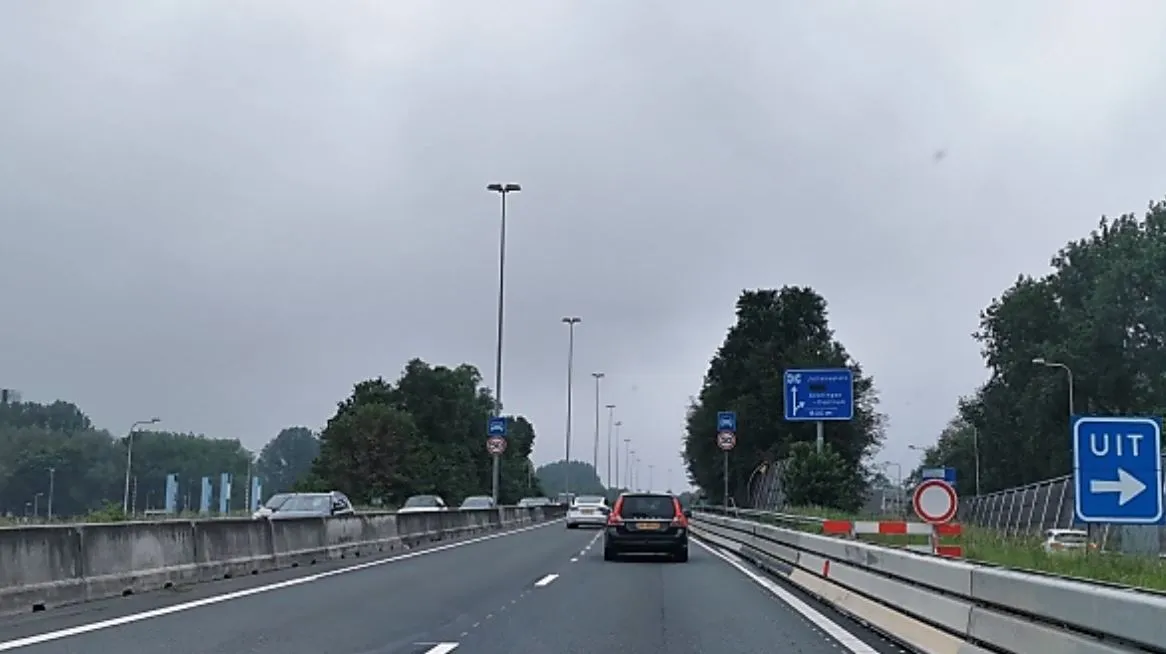 a28 assen richting groningen