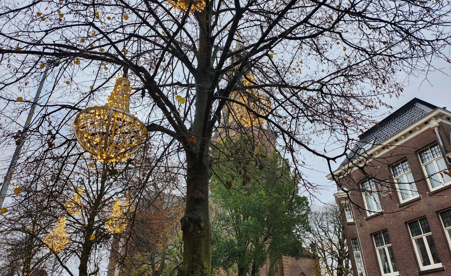 akerk herfst kerstverlichting