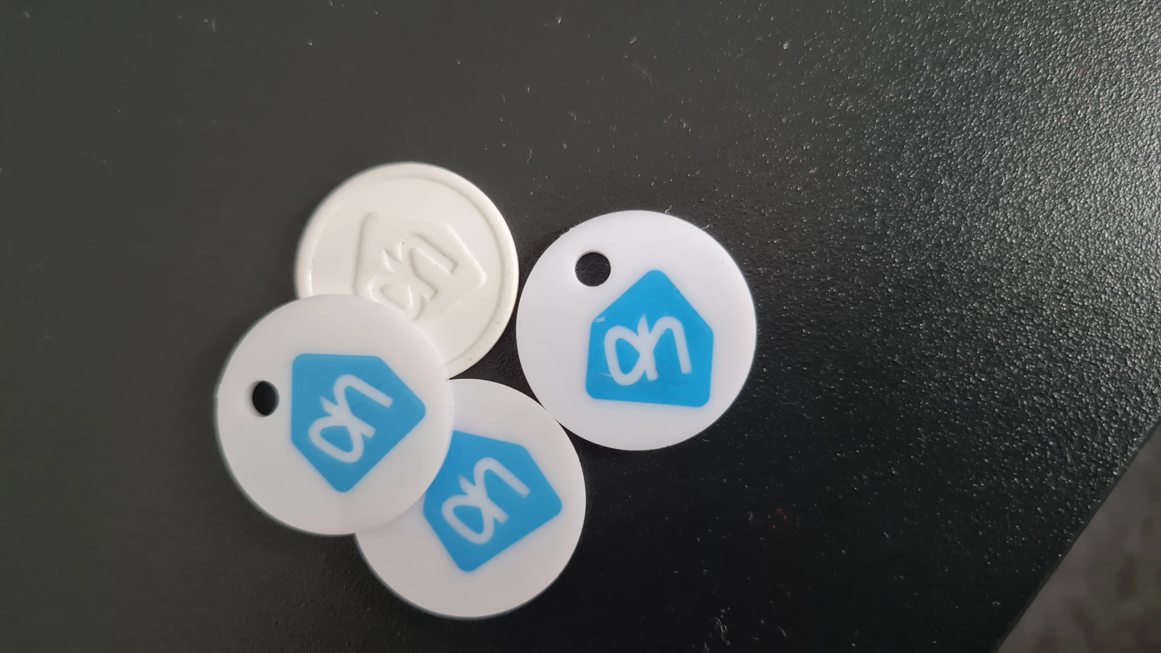 albert heijn eigen foto muntjes