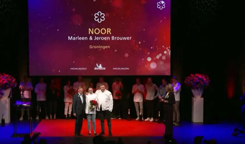 beeldcitaat van livestream via youtube michelin