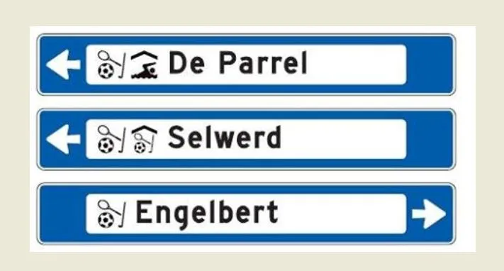 bewegwijzering zwembaden gemeente groningen