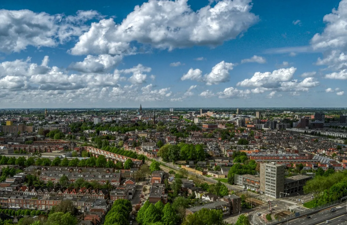 center city cloudy groningen netherlands sky skyline royalty free images 1115875jpgd stad groningen publiek domein cc0