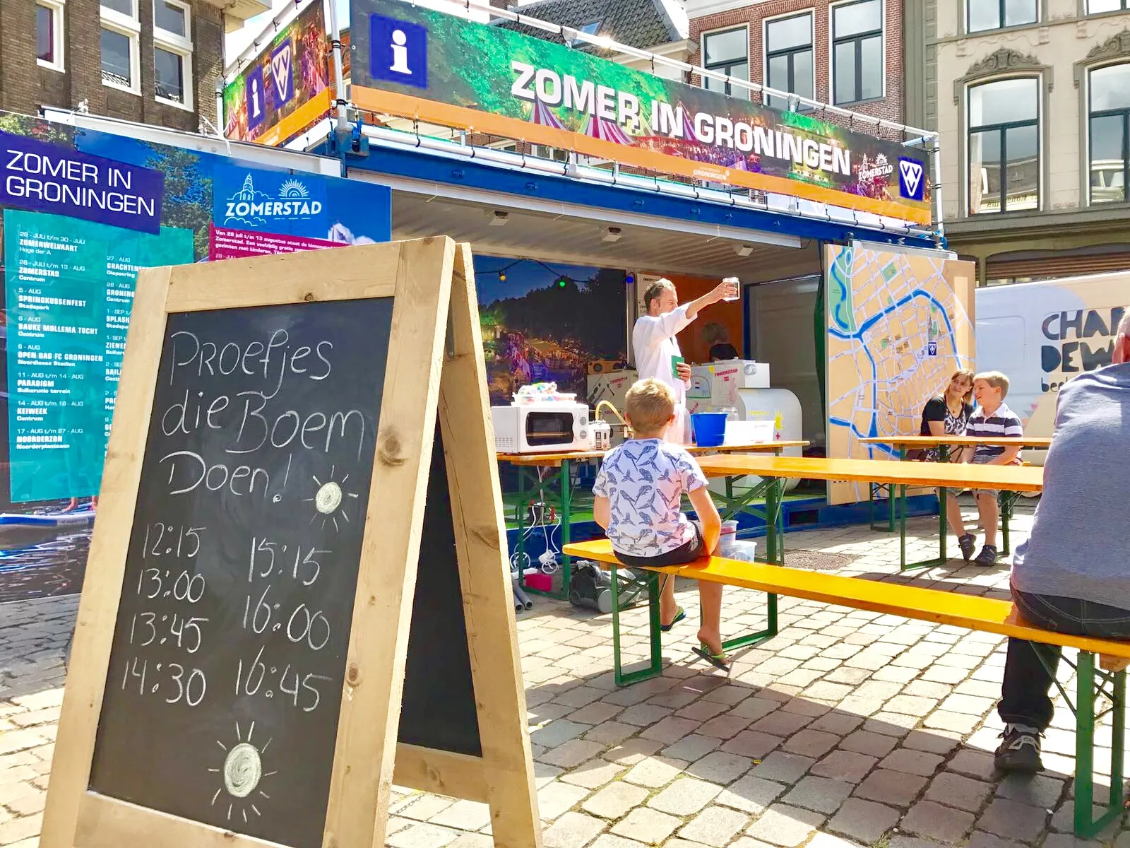 centraal punt zomerstad 2018 marketing groningen