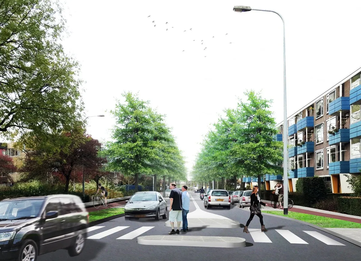 de wijert vondellaan variant b impressie 20130410 w8 aanpak ring zuid