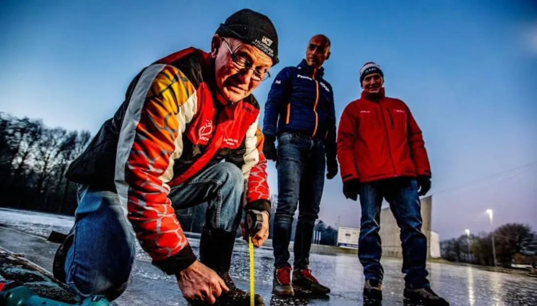 eerste marathon natuurijs weer in haaksbergen