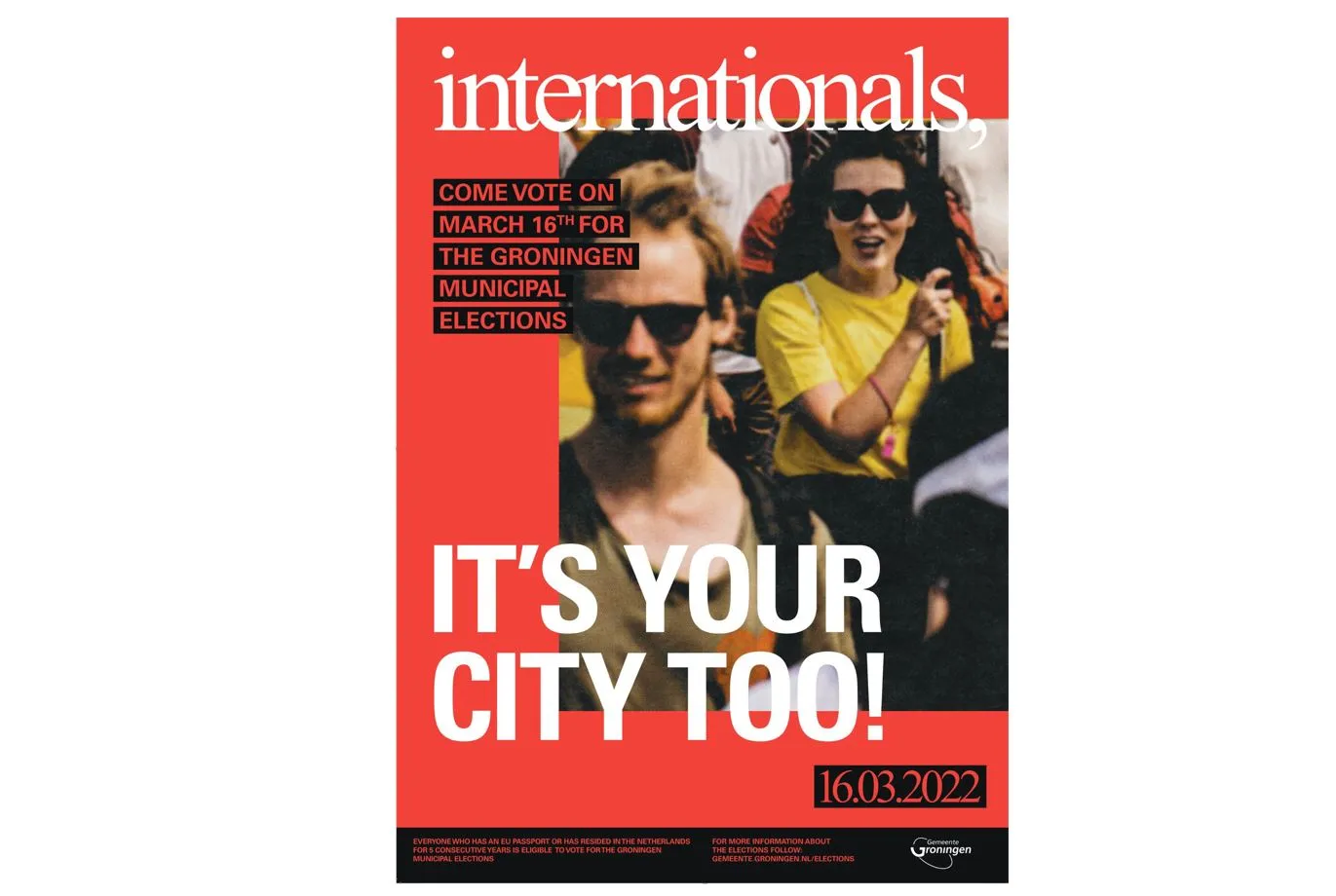engelstalige stemwijzer en internationals campagne