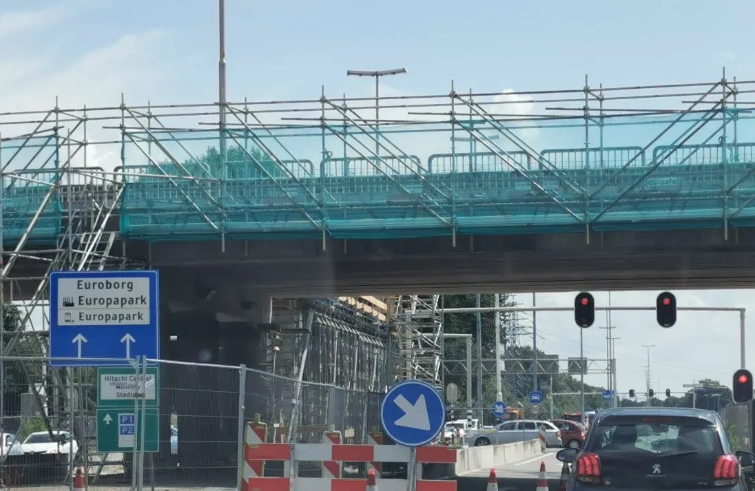 europaweg viaduct westerbroek