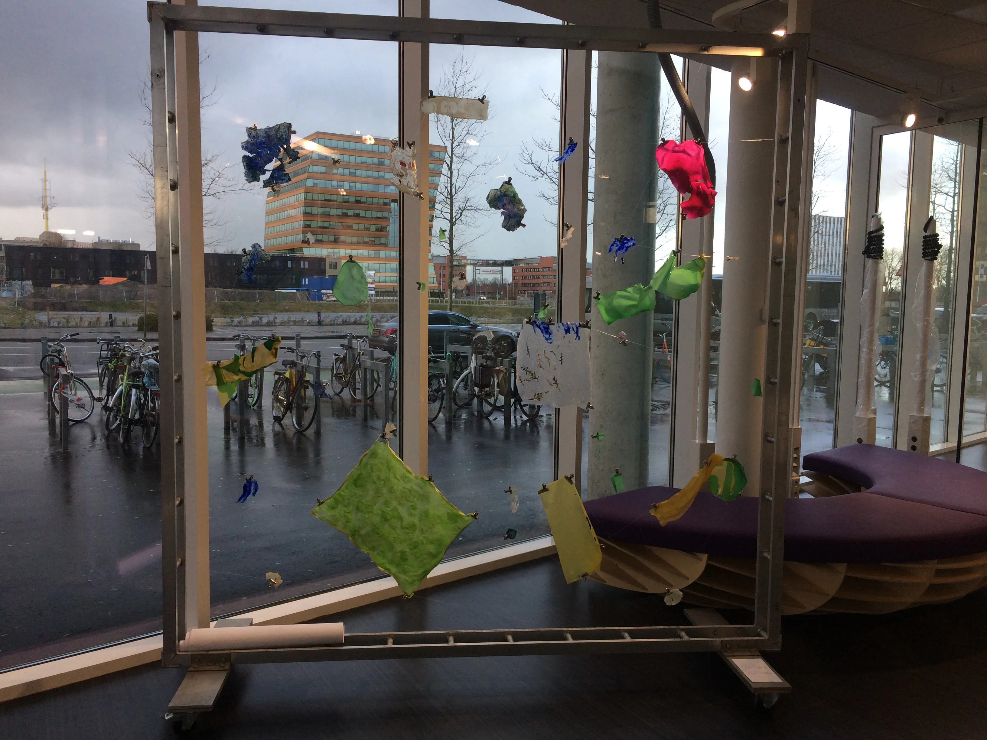 experimenteren met bioplastic